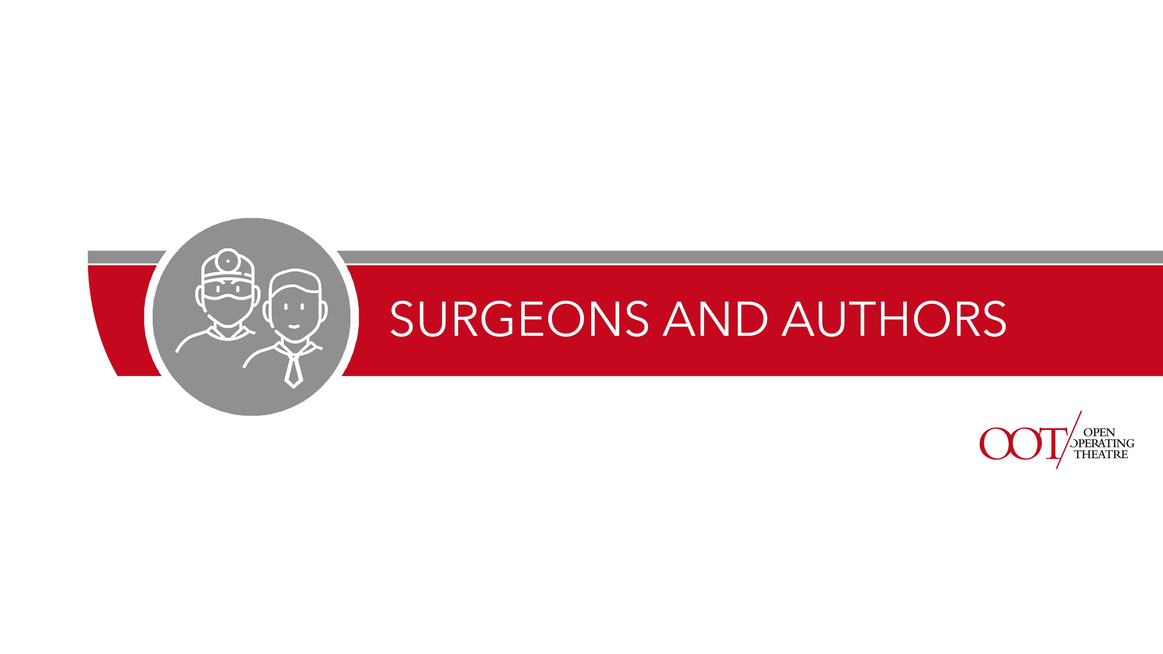 Surgeons and Authors
